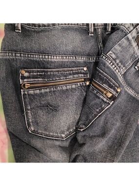 Flamingo Charcoal Gray Distressed Pants XXL